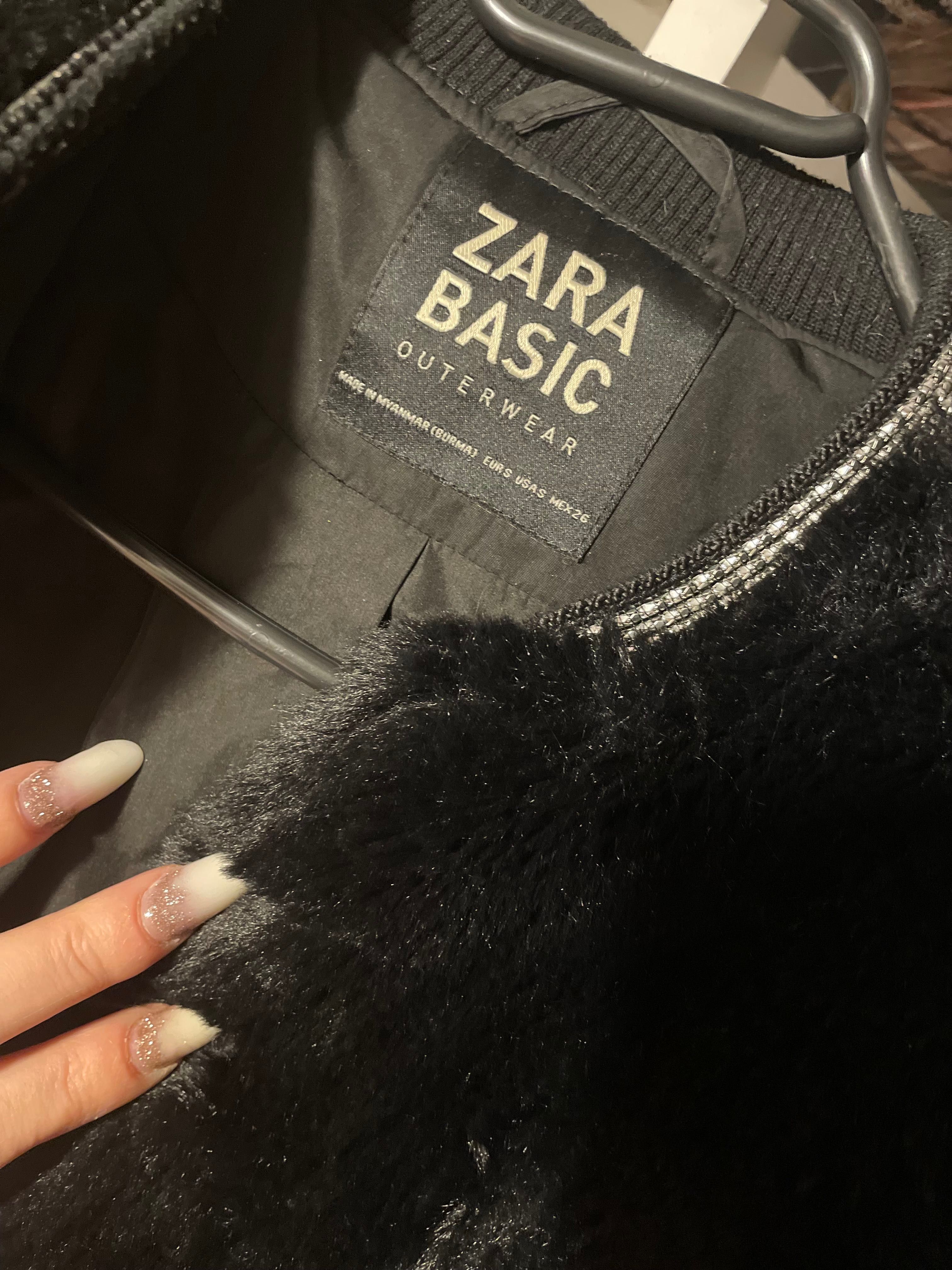 Blană  Oversize Zara