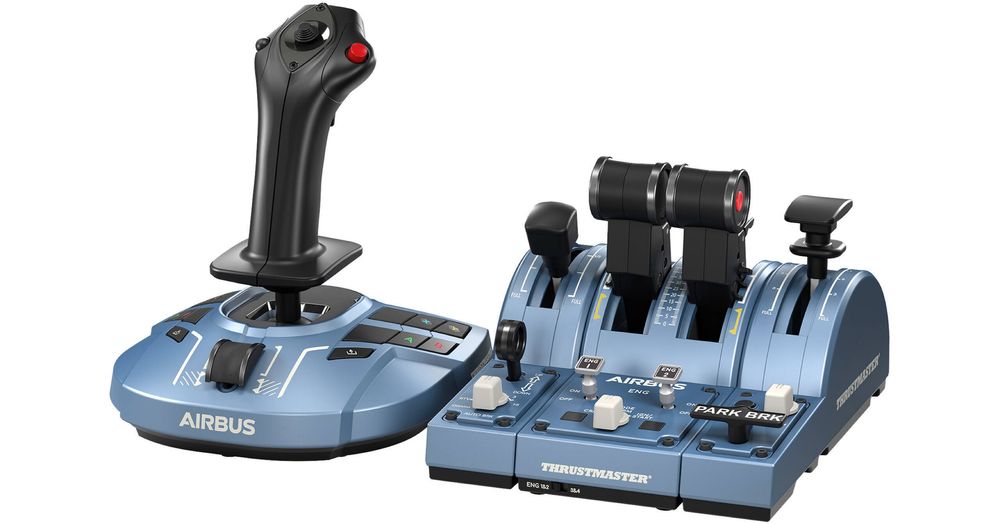 Штурвал Thrustmaster: реализм полёта у вас дома!