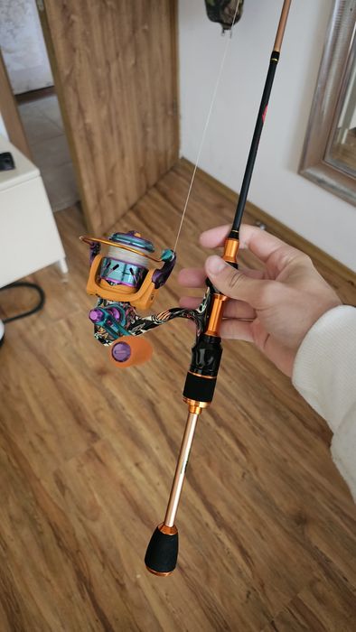 Ултралайт комплект въдица макара и примамки комплект