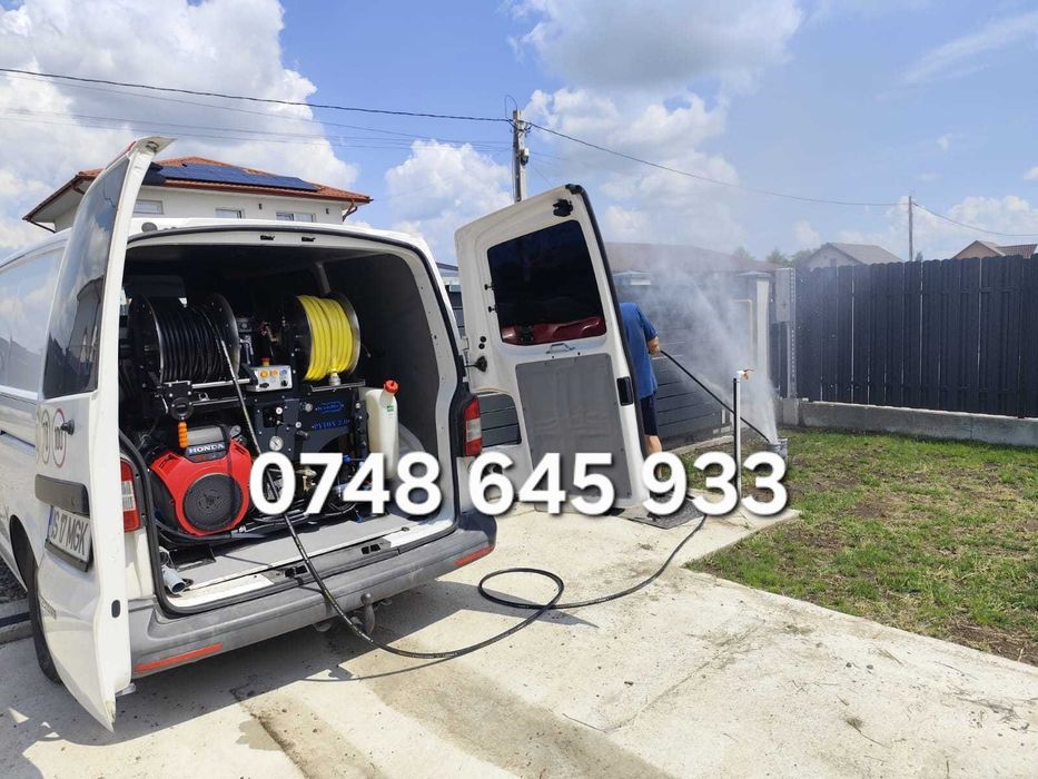 UTILAJ PROFESIONAL desfundare  canalizare cu presiune baii bucatarii