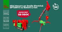Mini Macara NOUA SPT299-E Electrica Fara Emisii | Compacta 900mm