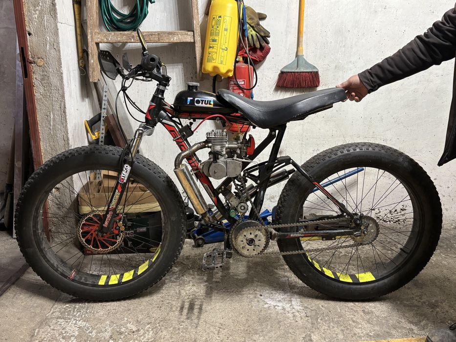 Колело с бензинов двигател 85 куб.