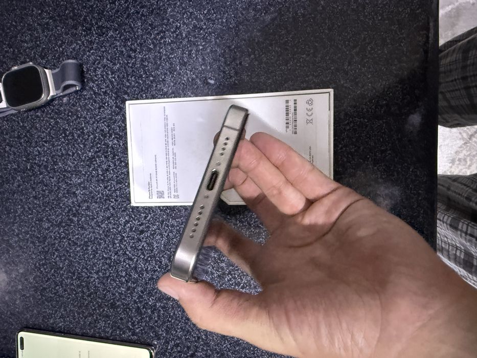 iphone 15 pro max pamit 512g holati ideal karopka dak bor