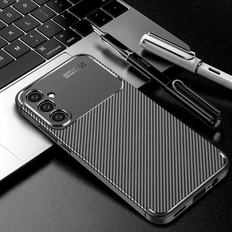 Husa carbon Auto Focus pentru Samsung A55 ; A35