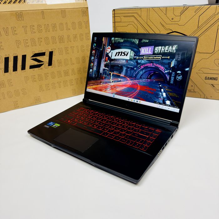 MSI Thin GF63/15,6” 144Hz IPS/i7-12650H/RTX 4060/16GB RAM/512GB NVMe