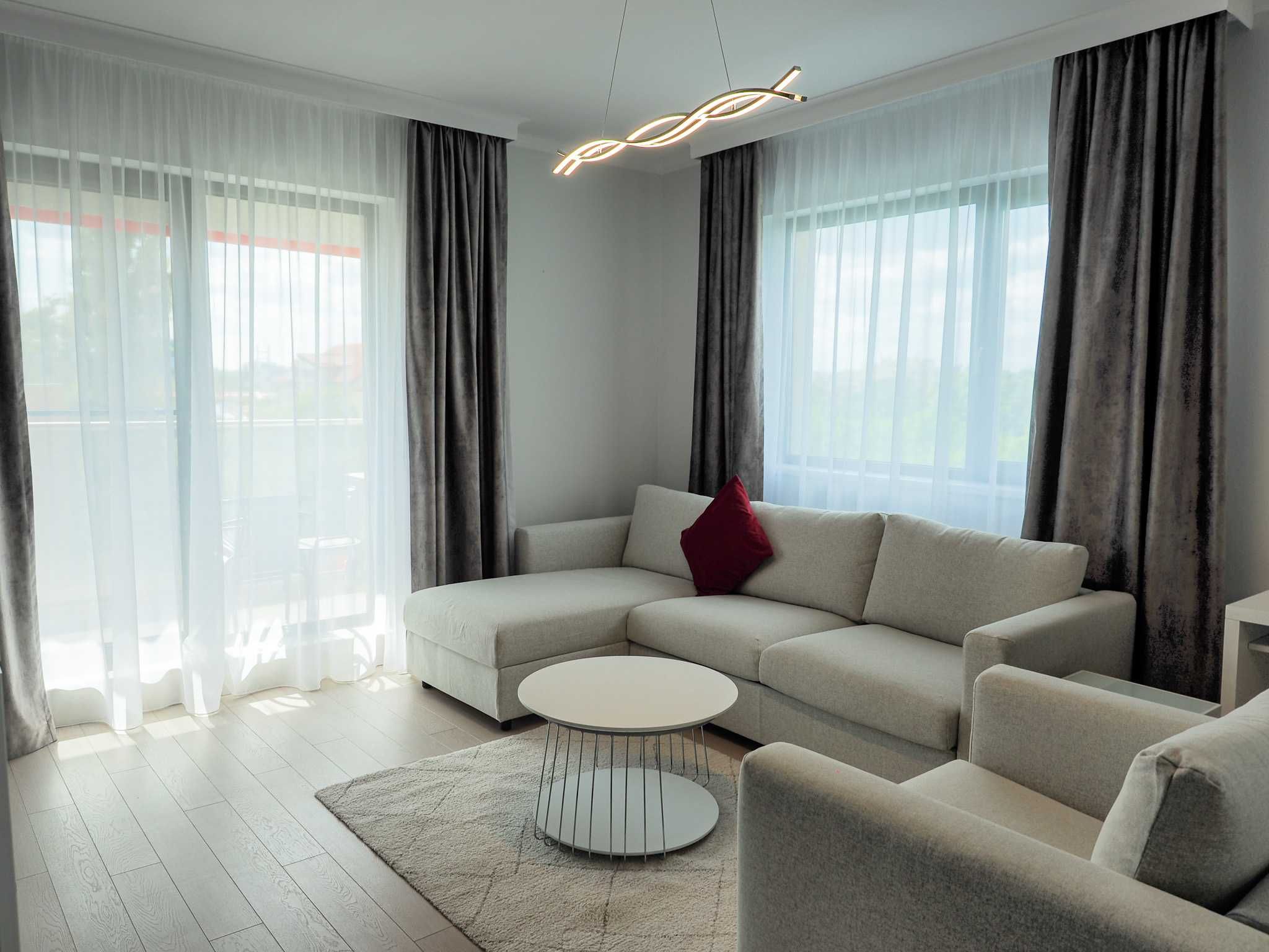Apartament 2 camere complet utilat de inchiriat– 19th Residence