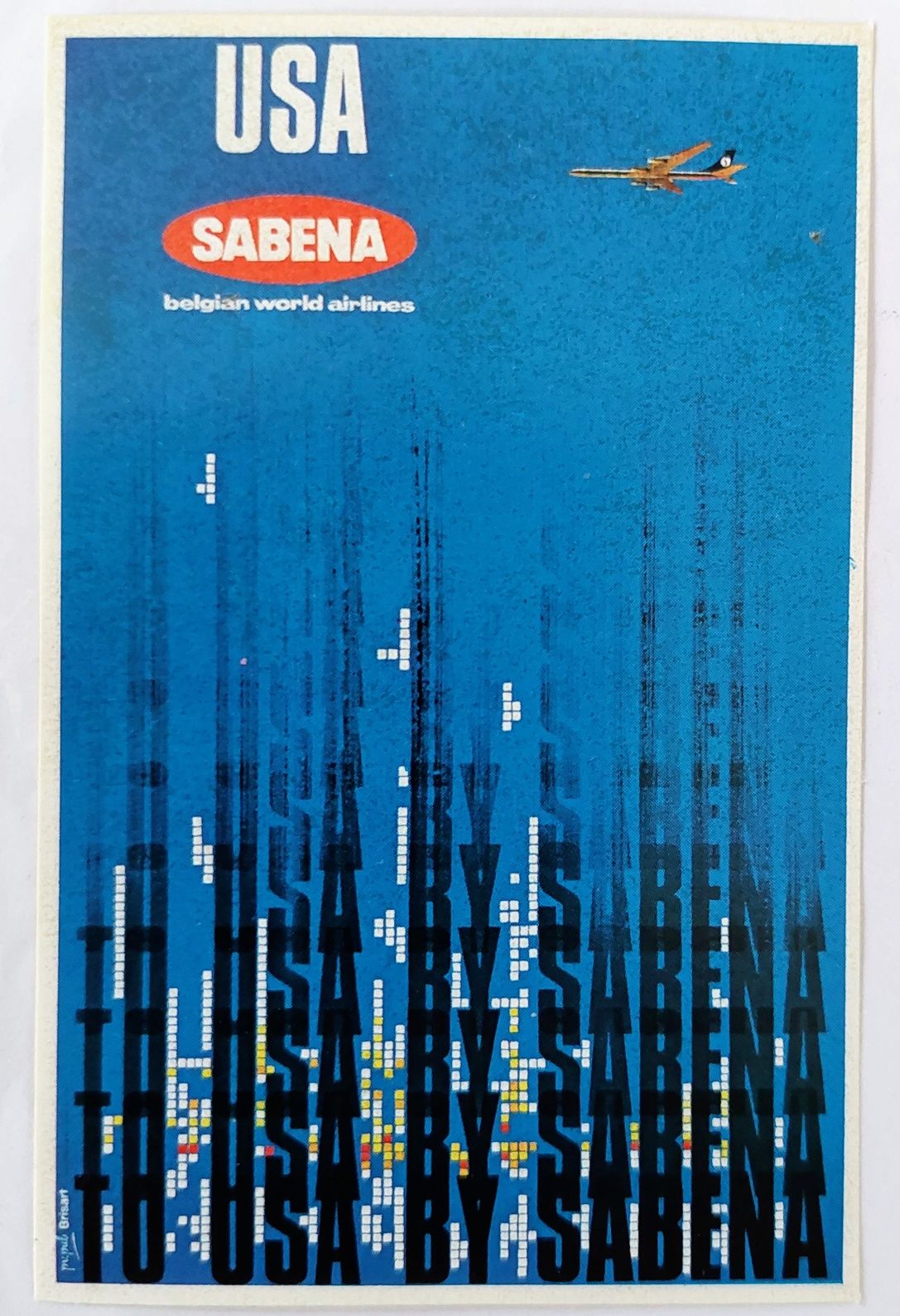 Abtibilduri de colectie Sabena Airlines