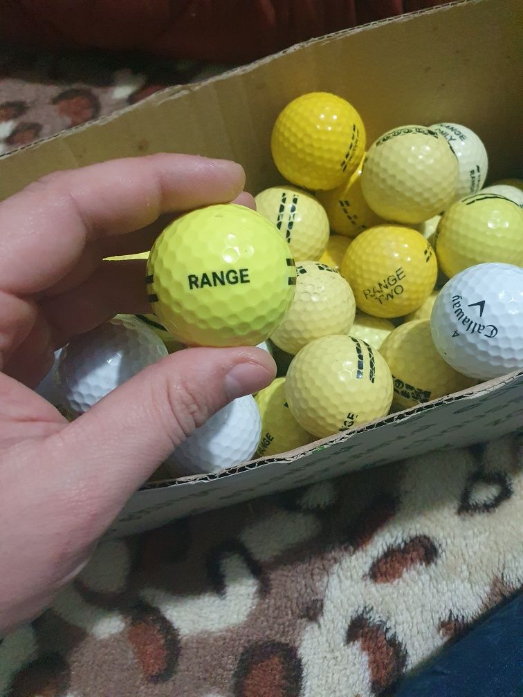 Minge golf ,puțin folosite