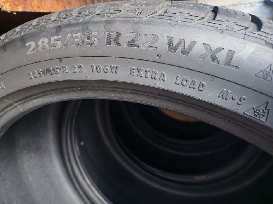 285 35 22,4buc iarnă Continental WinterContact Ts860S,5mm