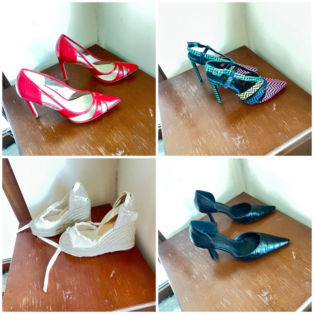 Обувки Zara, mango, castaner