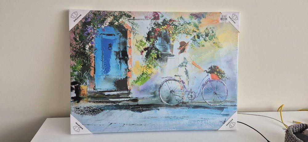 Картина 50*70 blue door канава