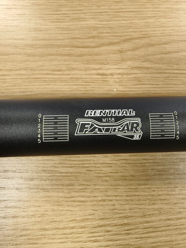 Кормило Renthal Fatbar 35x800mm , 30mm Rise за Downhill - Enduro