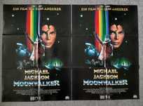 Големи Немски Плакати Michael Jackson Moonwalker Старо СписаниеPOPCORN