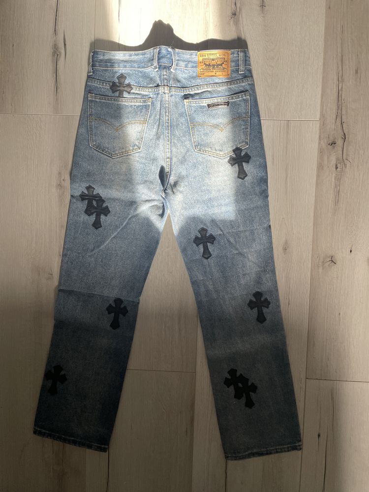 Blugi/Jeans Chrome Hearts marime 30 (nu dsquared2, nu amiri, nu levis)