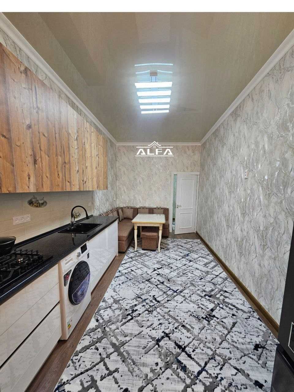 2 xonali qilingan 50m² 1-qavat + 50m² podval.