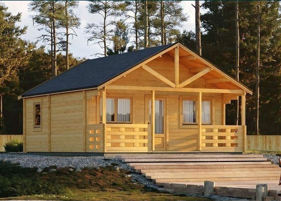 Facem case cabane din lemn