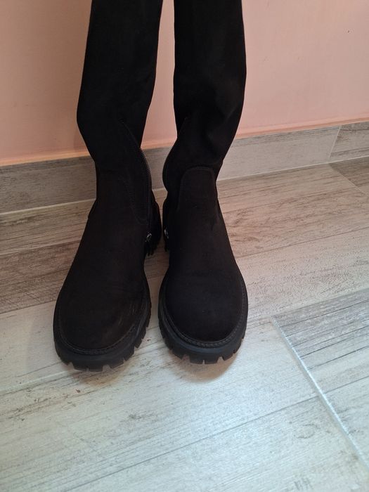 Чизми със стреч N38