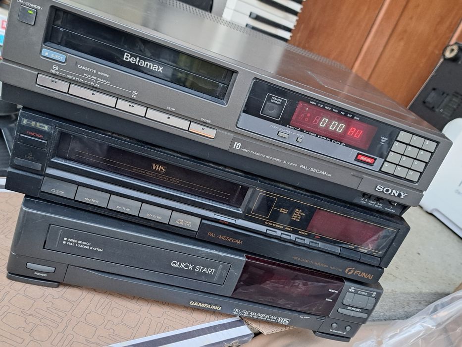 Betamax vhs  functional.