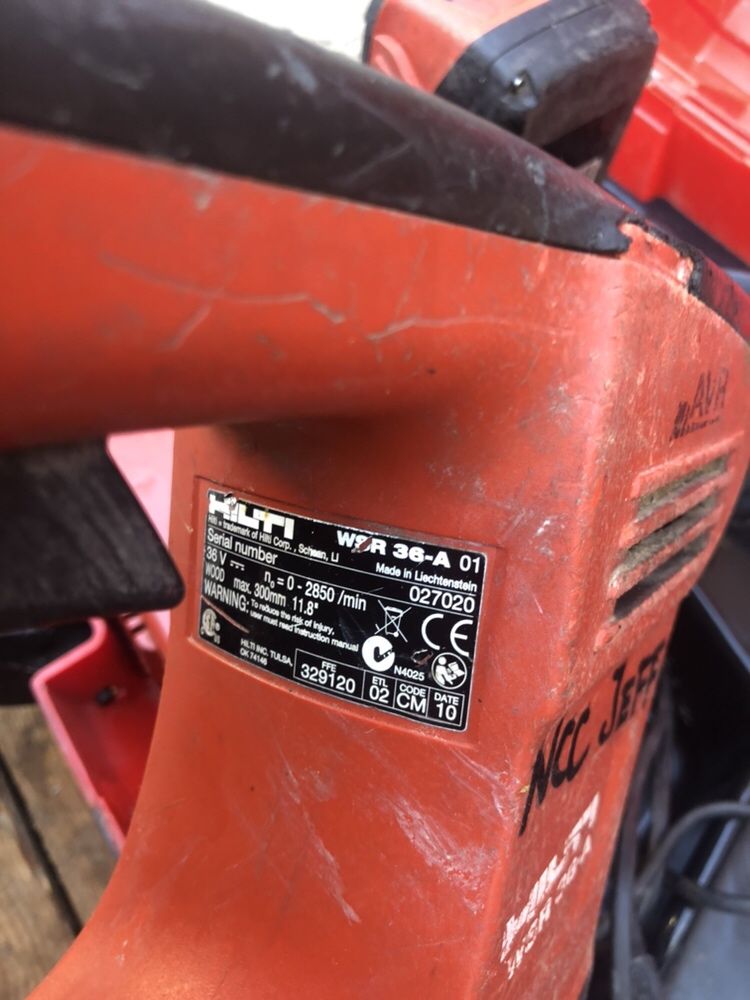 hilti wsr 32 a 36 pendular coada vulpe taiat lemn osb tego cofraj