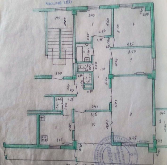 Продаётся квартира Юнусабад  Проспект Амира Темура 4/7/9 Спец План