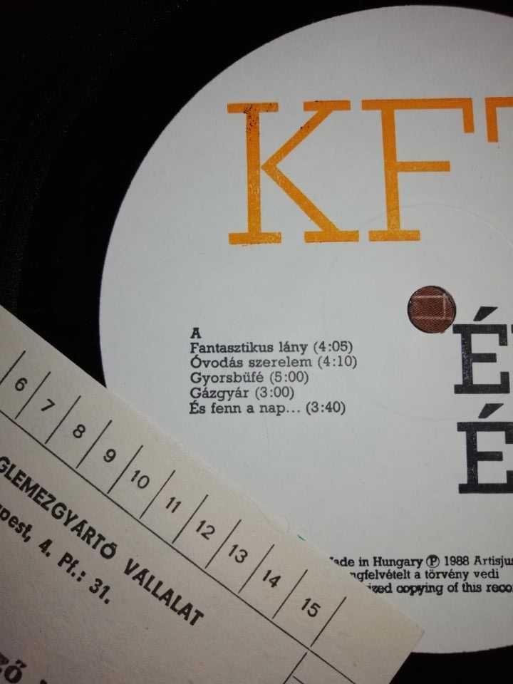 KFT Edes Elet cu insert Szimultan 1988 HU vinil vinyl