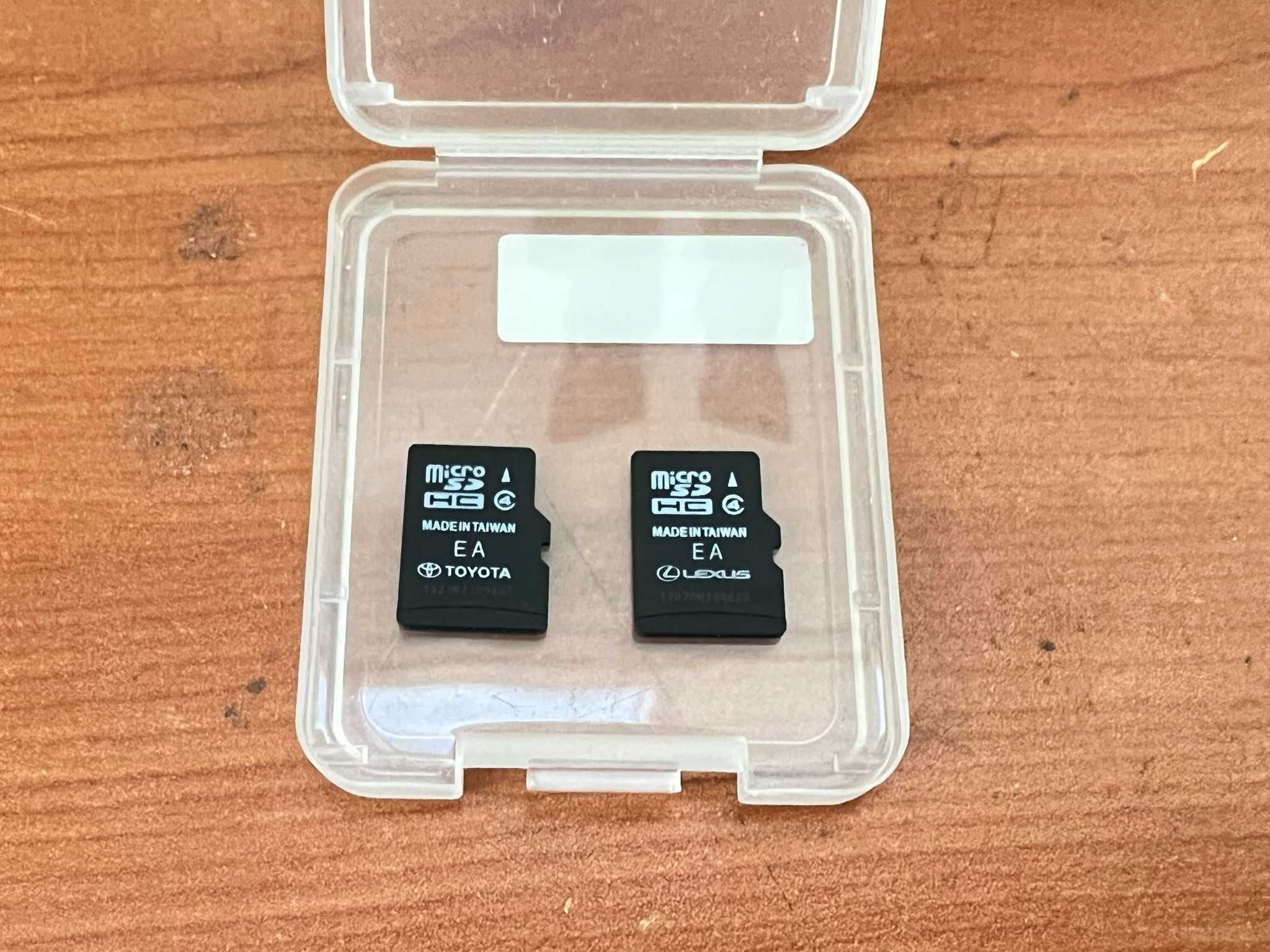 Lexus microSD навигация,