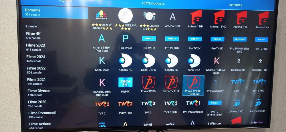 Tanix w2 ip.tv android 4Gb