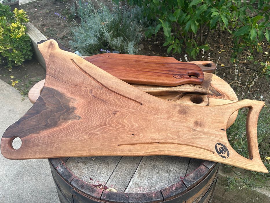 Tocator lemn nuc, cires sau fag