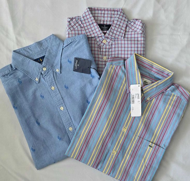 Camasa autentica Ralph Lauren, Lacoste, Hackett M, L, XL