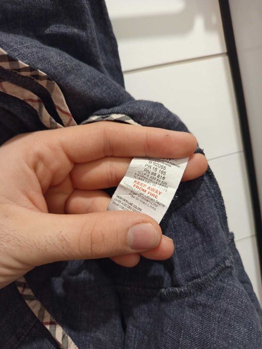 Оригинална детска рокля Burberry - размер 92