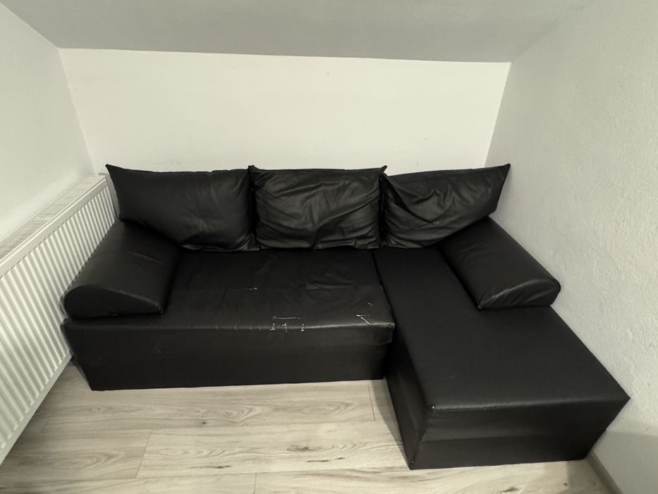 Coltar extensibil din piele sintetica