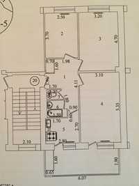 Продается Ц-5 м.Минор 3/1/4 удобно под офис.,2линия