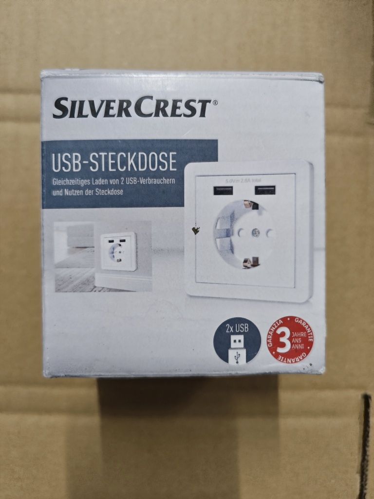 Priza cu port usb silvercrest