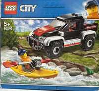 Lego City 60240 - Masina de teren si caiac