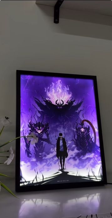 Светильник, ночник на рабочий стол solo levelling