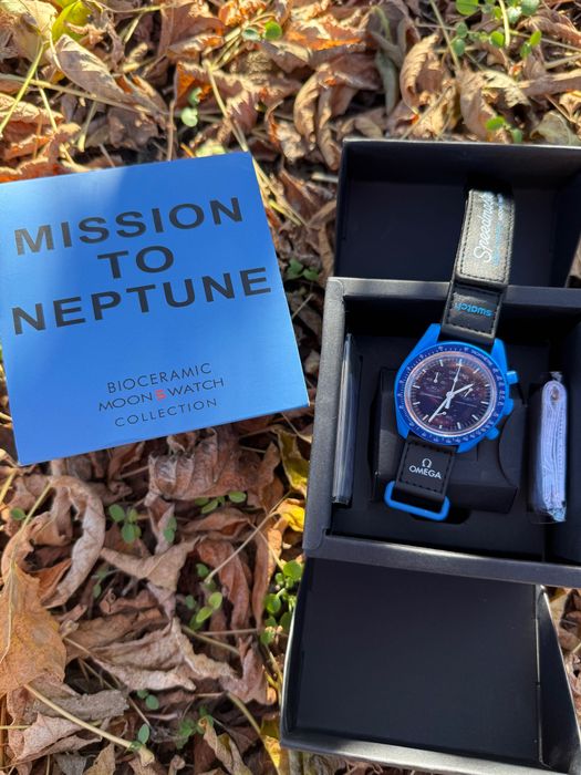 Omega Swatch mission to mercury sun pluto earth venus neptune uranus