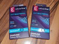 Folie sticla full cover originala Cellularline Samsung S21+ S21 Plus
