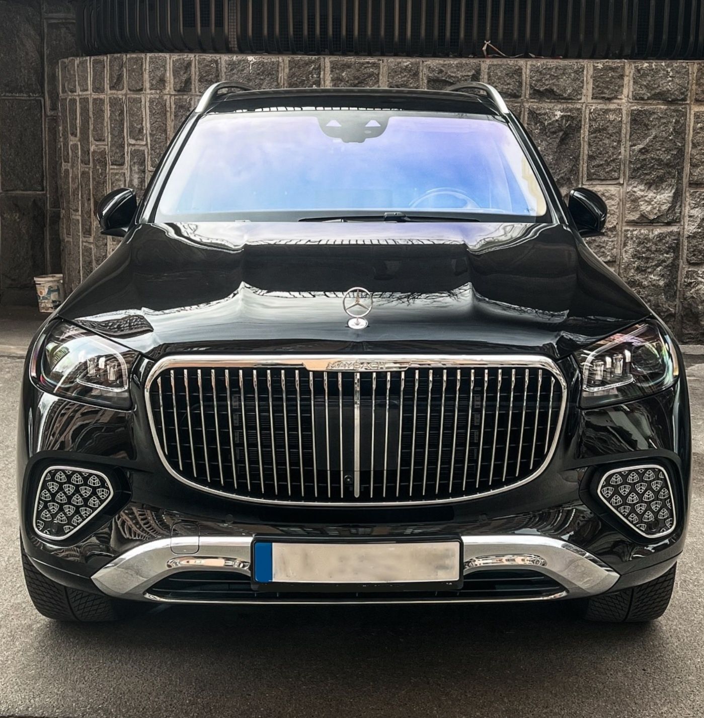 X167 Maybach Facelift пакет предна задна броня решетка степенки 23" дж