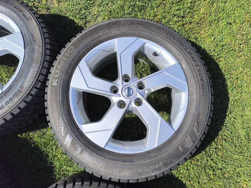 17 цола джанти със зимни гуми за Nissan Qashqai J10 и J11 / Кашкай
