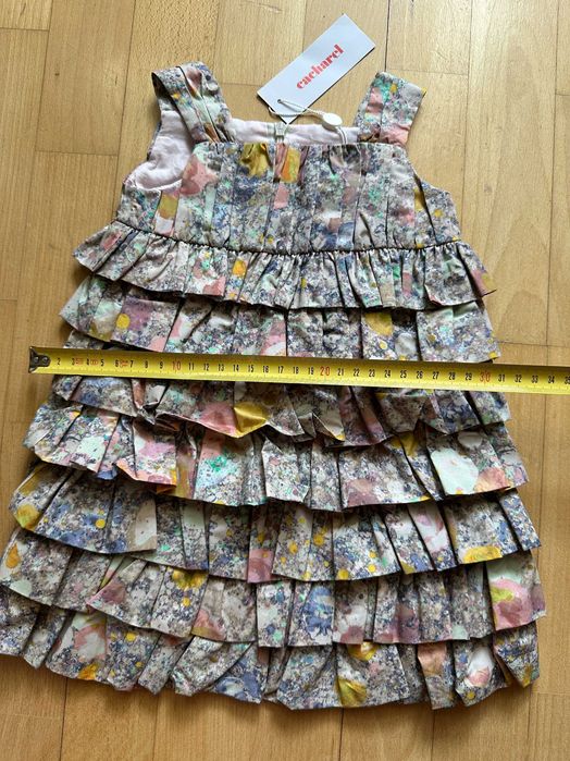 Rochie bebe - brand Cacharel - varsta 1 An, noua!