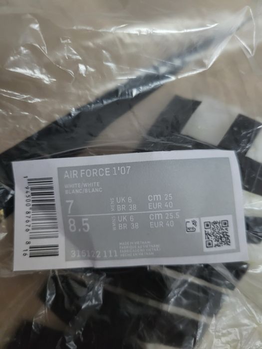 Adidasi Nike AirForce 1 Low Full White Unisex