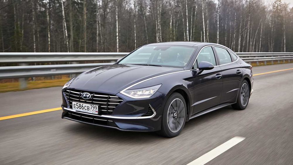 Бампер решетка фара телевизор капот Hyundai Sonata соната 20-21