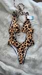 Costum de baie leopard