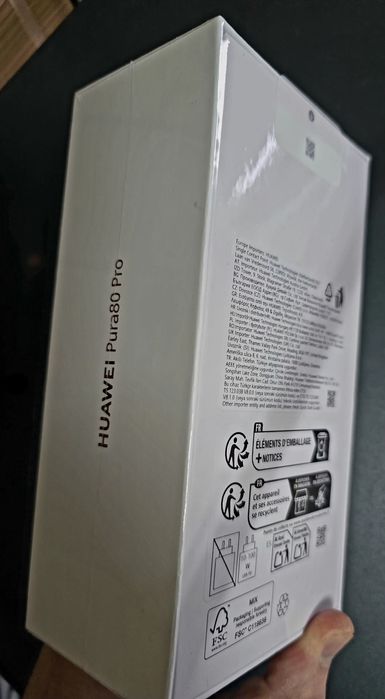 Huawei pura 80 pro 512 NOU glazed black