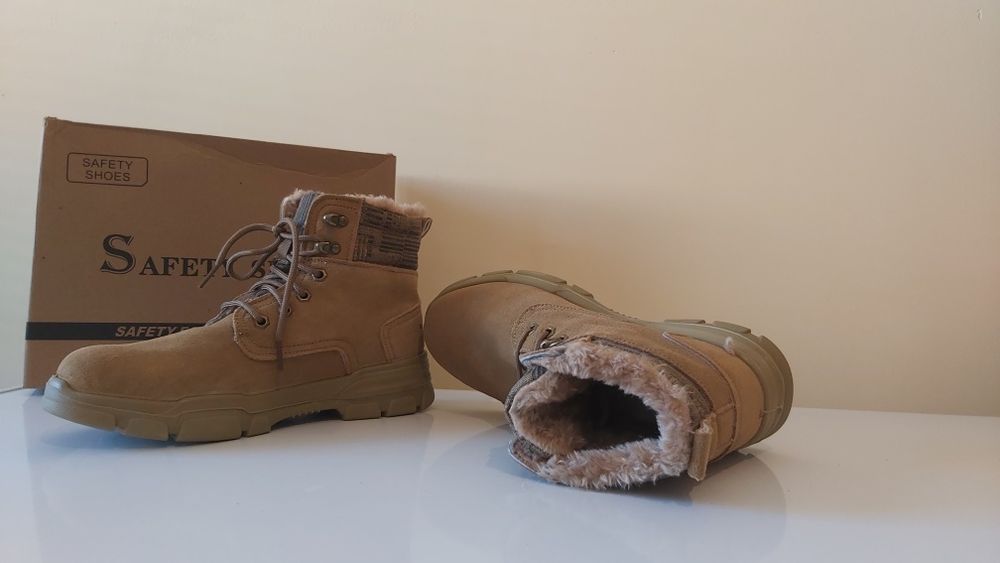 Зимний safety спец ботинка