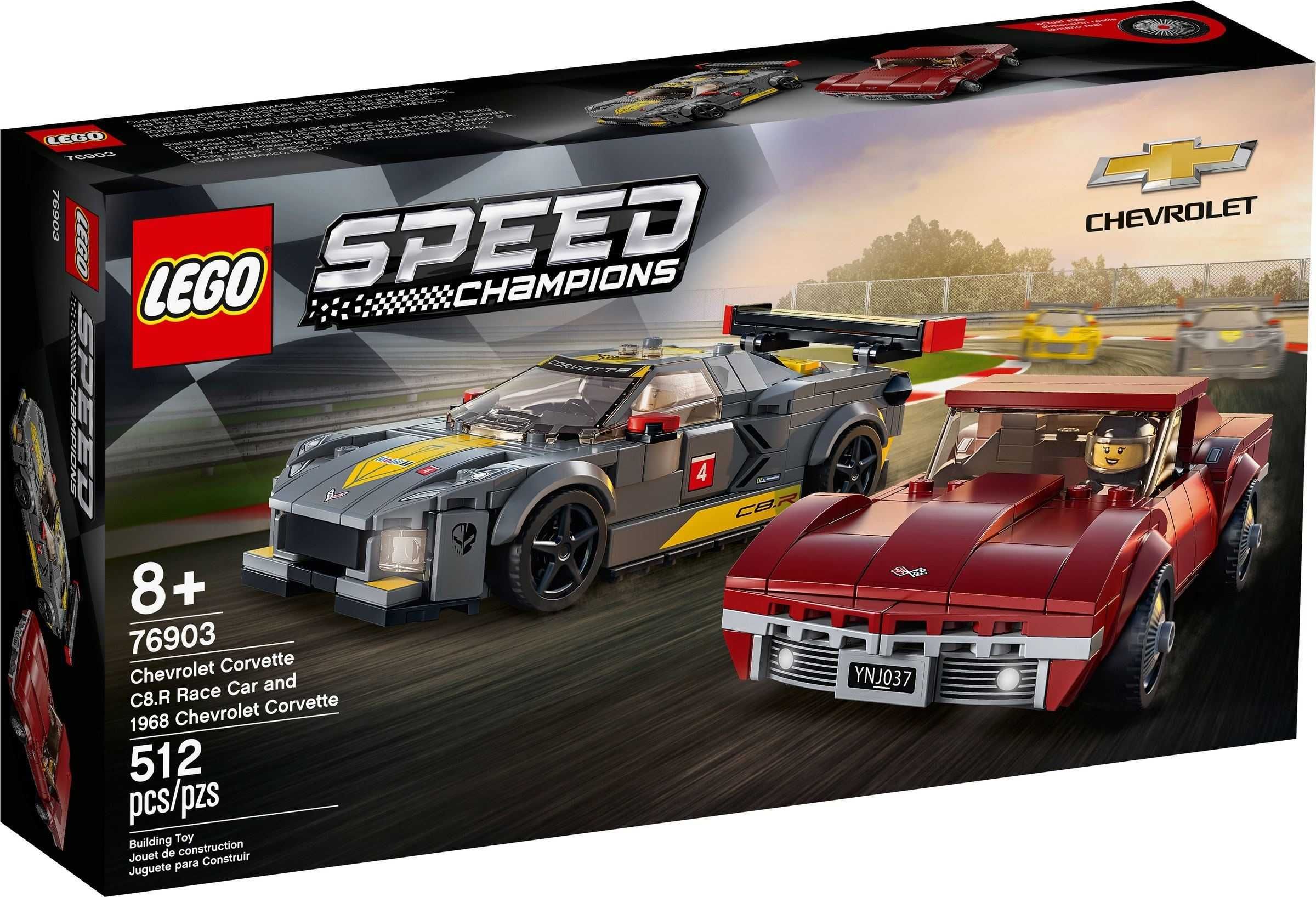 LEGO Speed Champions - 76903 : masini Chevrolet Corvette - NOU sigilat