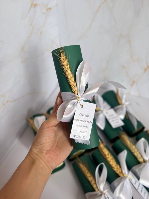 Бонбоньерки тойбастар ерекше дизайнда