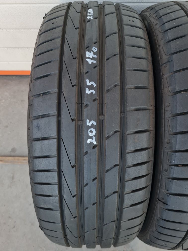 Летни гуми 2 броя HANKOOK Ventus S1Evo2 205 55 R17 дот 2524