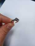 Inel diamante negre si aur 18k Teilor