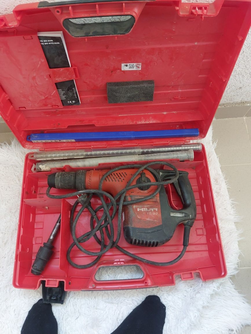 Rotopercutor  Hilti TE 50 bonus 3 burghie sds max 16,18,si 20 cu 400